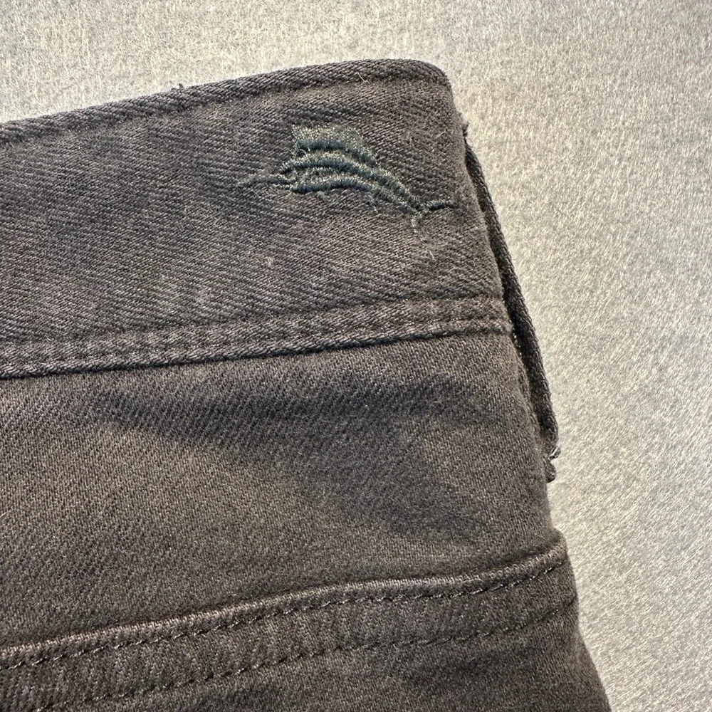 Tommy Bahama Men's Black Classic Fit Straight Leg Jeans 42x30